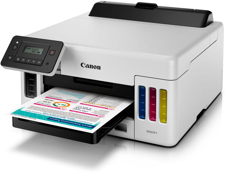 Canon - MAXIFY MegaTank GX5020 Wireless All-In-One Inkjet Printer - White_3