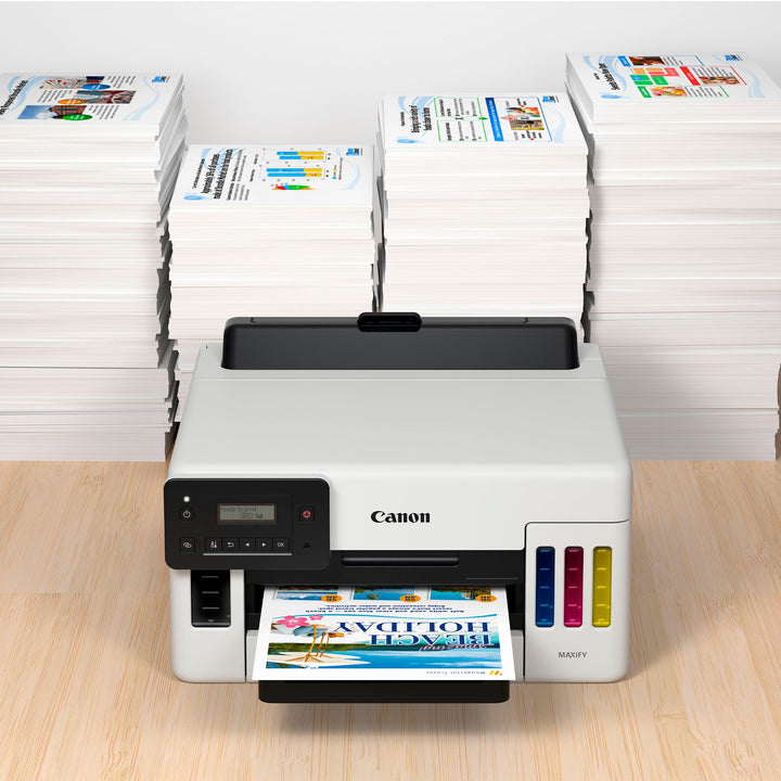 Canon - MAXIFY MegaTank GX5020 Wireless All-In-One Inkjet Printer - White_2