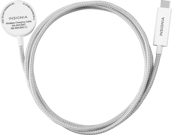 Insignia™ - 4' Magnetic Charging Cable for Apple Watch - White_2