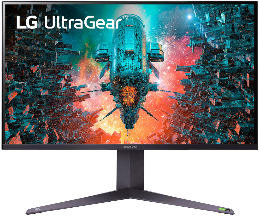 LG - UltraGear 32" IPS LED 4K UHD G-SYNC Compatible and AMD FreeSync Premium Pro Monitor with HDR (HDMI, DisplayPort)_0