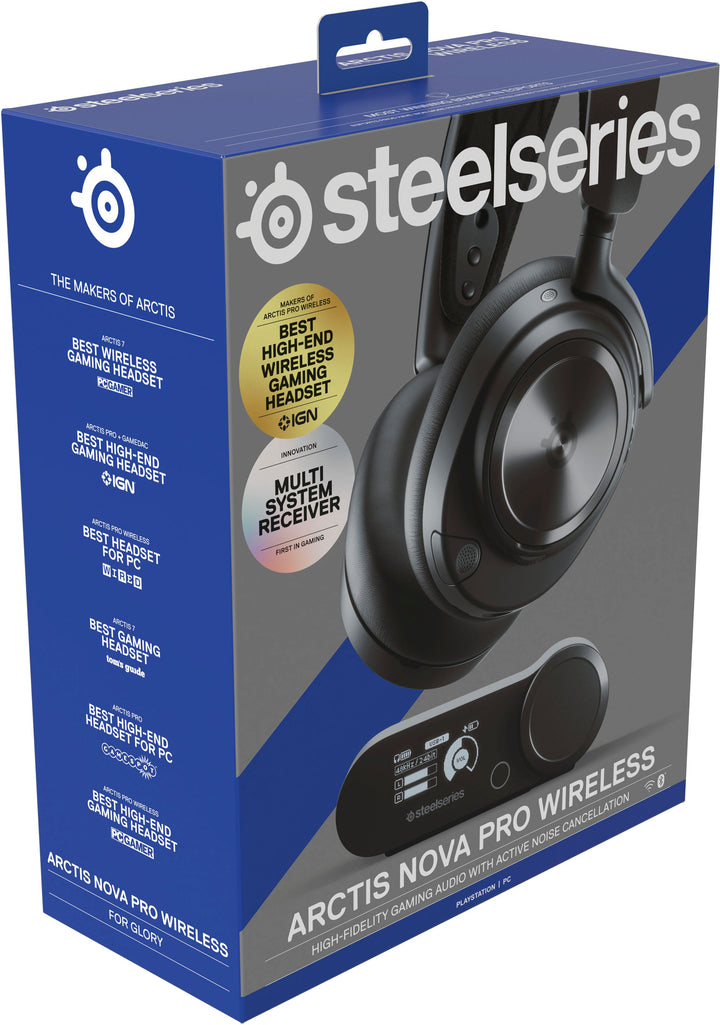 SteelSeries - Arctis Nova Pro Wireless Gaming Headset for PS5 and PS4 - Black_4