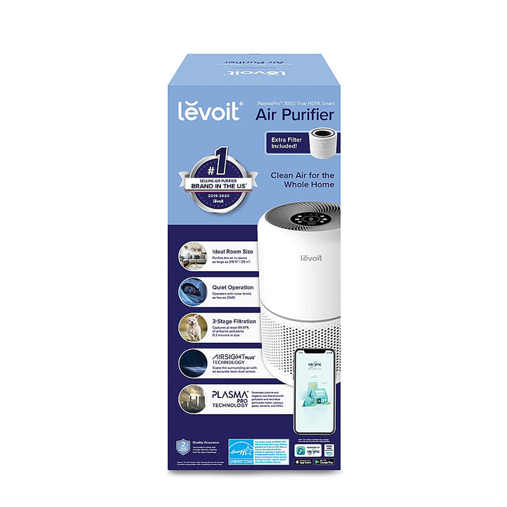 Levoit PlasmaPro 300S True HEPA Smart Air Purifier - White_13