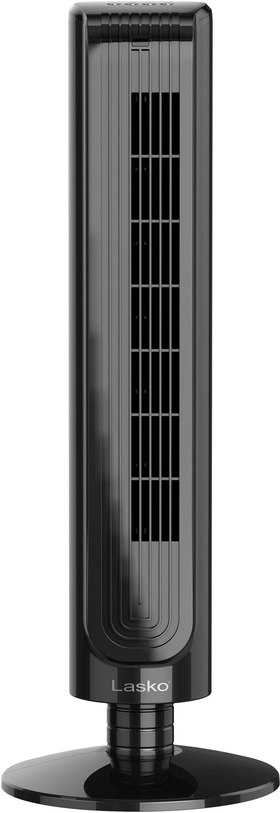 Lasko 3-Speed Oscillating Tower Fan with Timer and Remote Control - Black_0