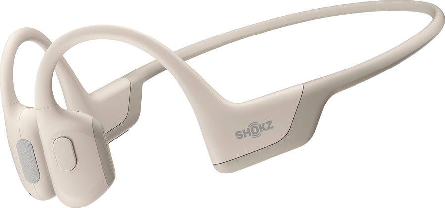 Shokz - OpenRun Pro Premium Bone Conduction Open-Ear Sport Headphones - Beige_0