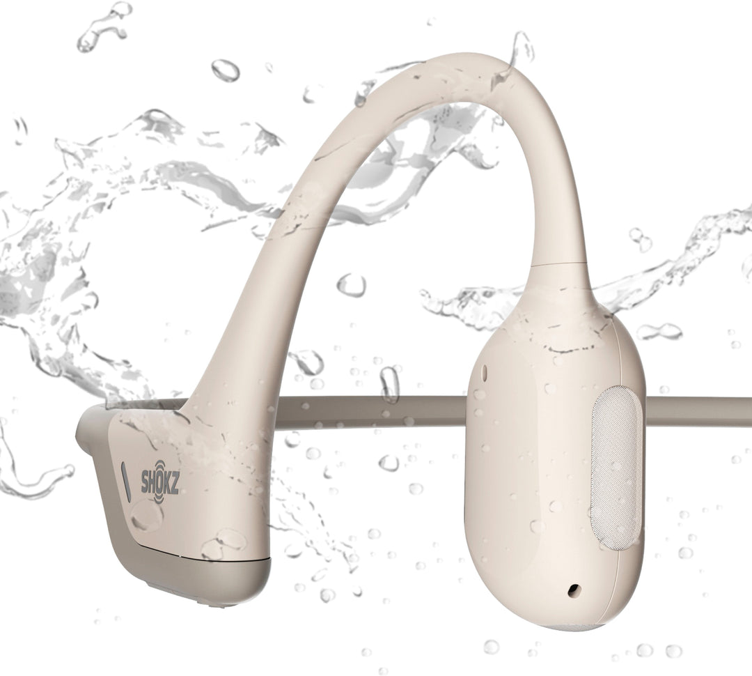 Shokz - OpenRun Pro Premium Bone Conduction Open-Ear Sport Headphones - Beige_3