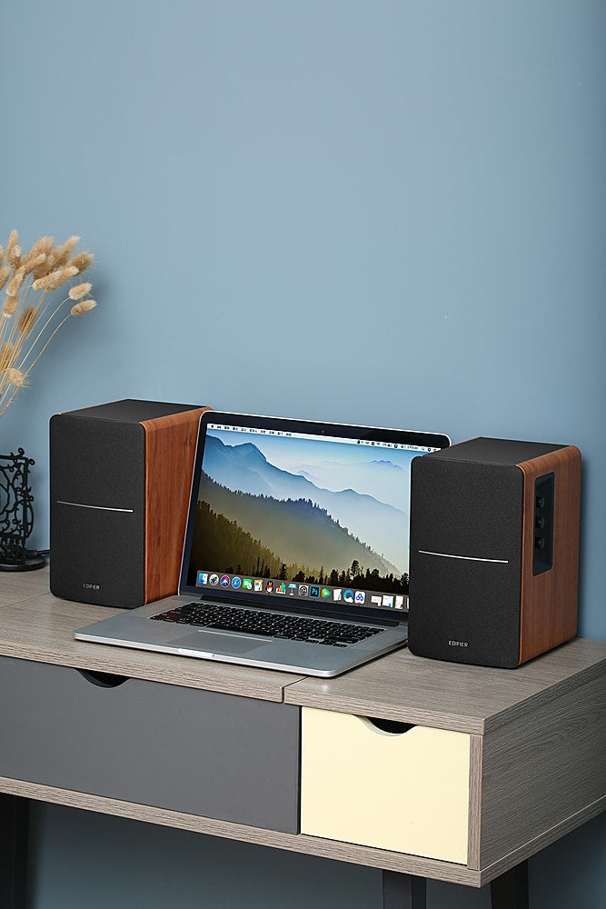 Edifier - R1280DBs Powered Bluetooth Bookshelf Speakers - Wood_3