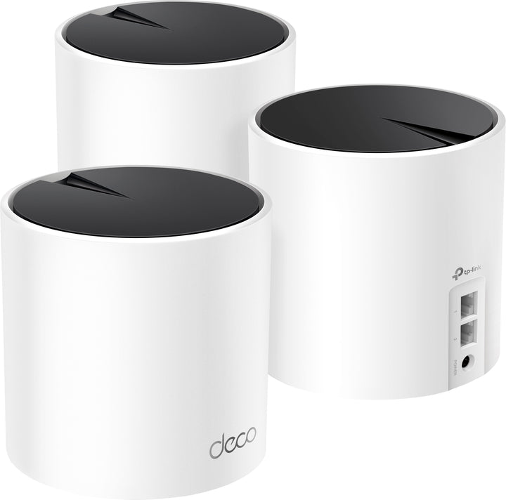 TP-Link - Deco X25 AX1800 Dual-Band Whole Home Mesh Wi-Fi 6 System (3-Pack) - White_1