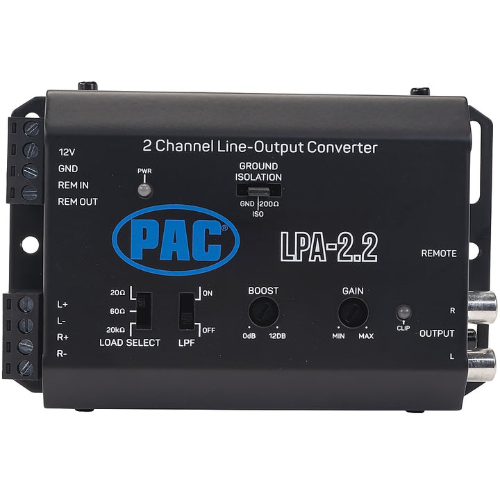 PAC - LocPRO Advanced 2-Channel Active Line Output Converter with Auto Turn-On - Black_17