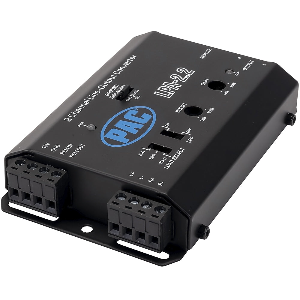 PAC - LocPRO Advanced 2-Channel Active Line Output Converter with Auto Turn-On - Black_7