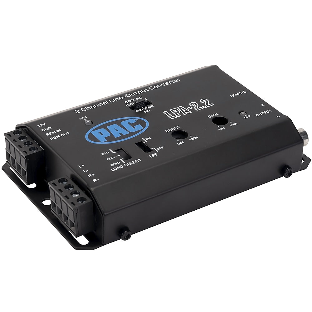 PAC - LocPRO Advanced 2-Channel Active Line Output Converter with Auto Turn-On - Black_24