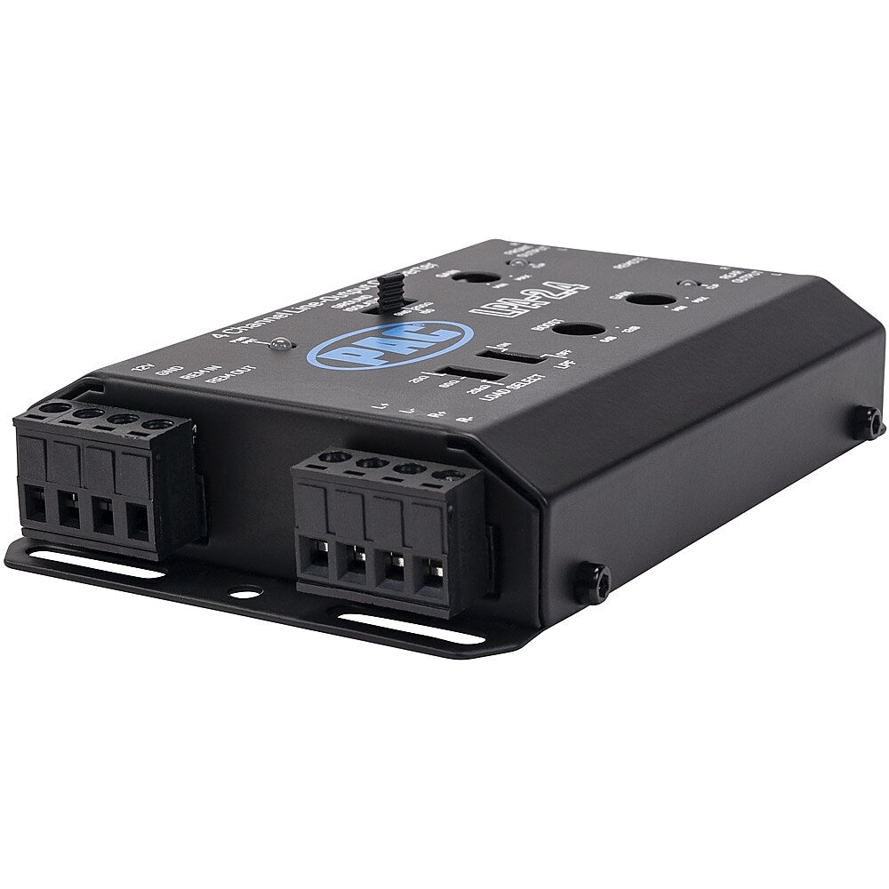 PAC - LocPRO Advanced 4-Channel Active Line Output Converter with Auto Turn-On - Black_1