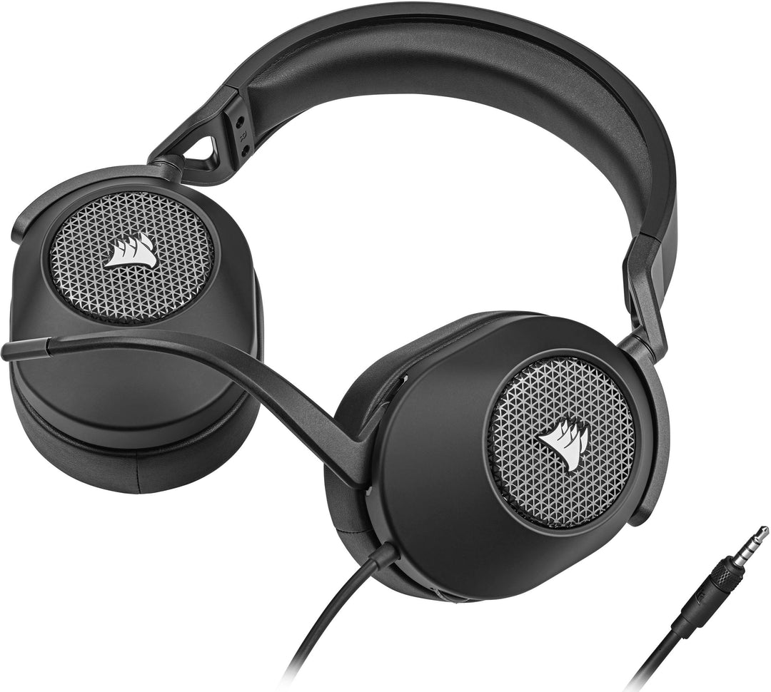 CORSAIR - HS65 SURROUND Wired 7.1 Surround Gaming Headset for PC, PS5, and PS4 with Sound ID Technology - Black_6