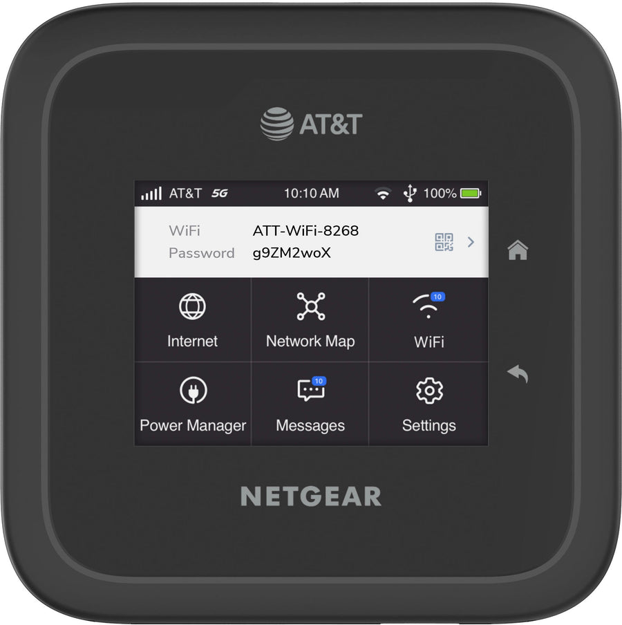 NETGEAR - Nighthawk M6 Pro Mobile Hotspot - Black (AT&T)_0