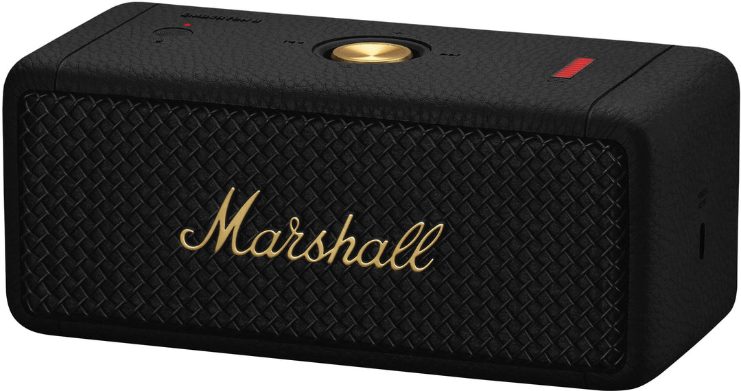 Marshall - Emberton II BT Portable Speaker - Black & Brass_1