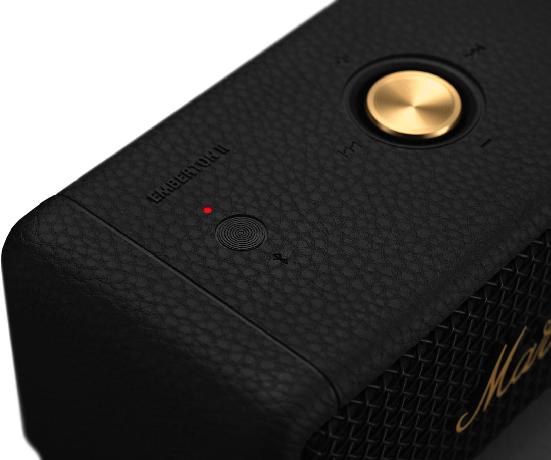 Marshall - Emberton II BT Portable Speaker - Black & Brass_9