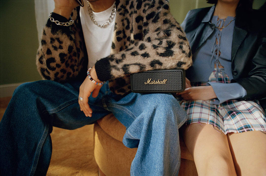 Marshall - Emberton II BT Portable Speaker - Black & Brass_16