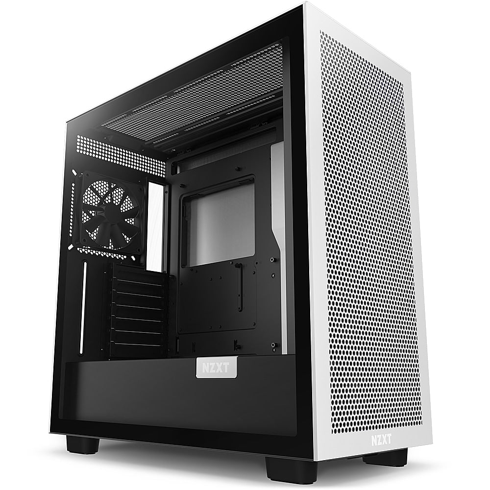 NZXT - H7 Flow ATX Mid-Tower Case - White_0