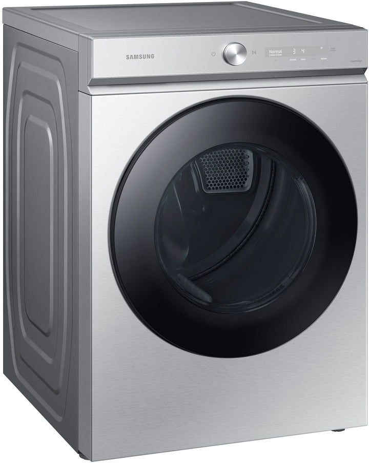 Samsung - Bespoke 7.6 cu. ft. Ultra Capacity Electric Dryer with Super Speed Dry and AI Smart Dial - Silver steel_3