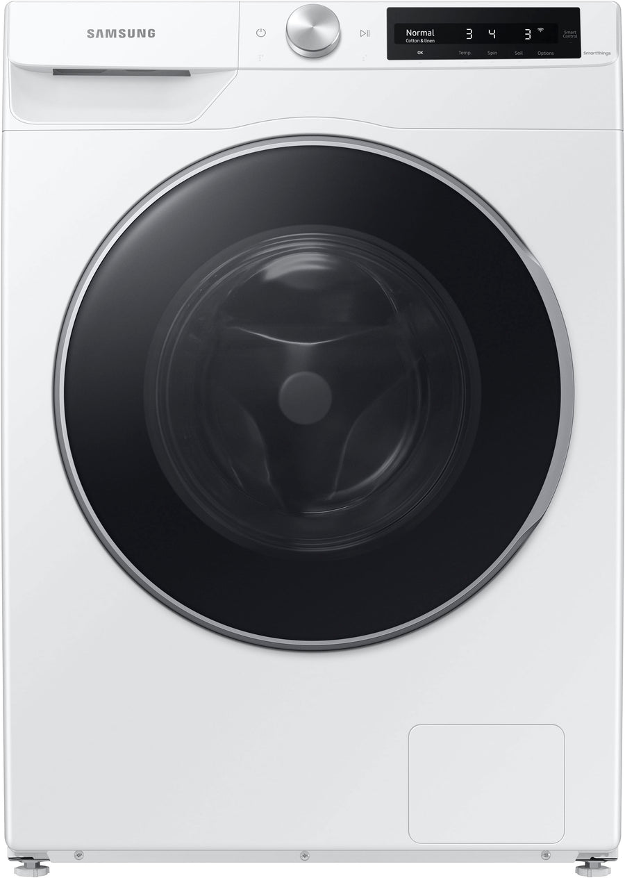 Samsung - 2.5 cu. ft. Compact Front Load Washer with AI Smart Dial and Super Speed Wash - White_0