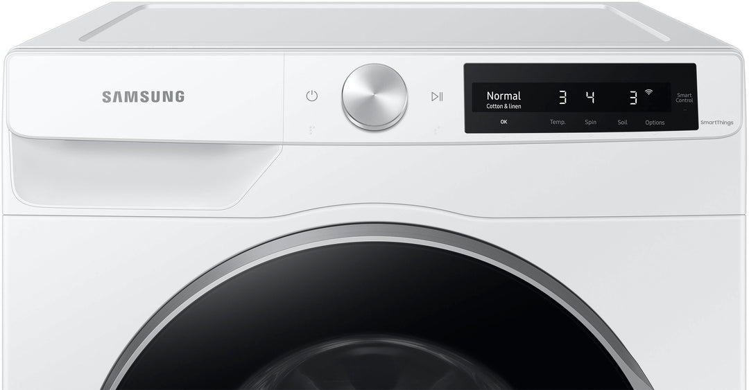Samsung - 2.5 cu. ft. Compact Front Load Washer with AI Smart Dial and Super Speed Wash - White_10