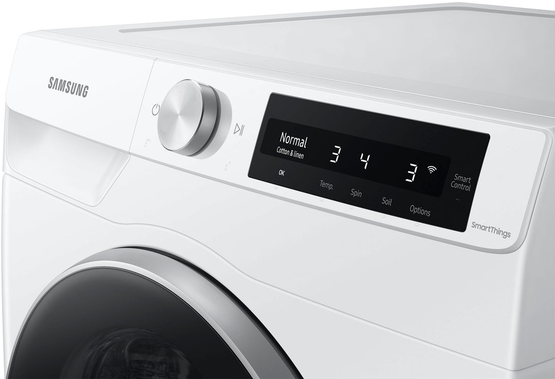 Samsung - 2.5 cu. ft. Compact Front Load Washer with AI Smart Dial and Super Speed Wash - White_8