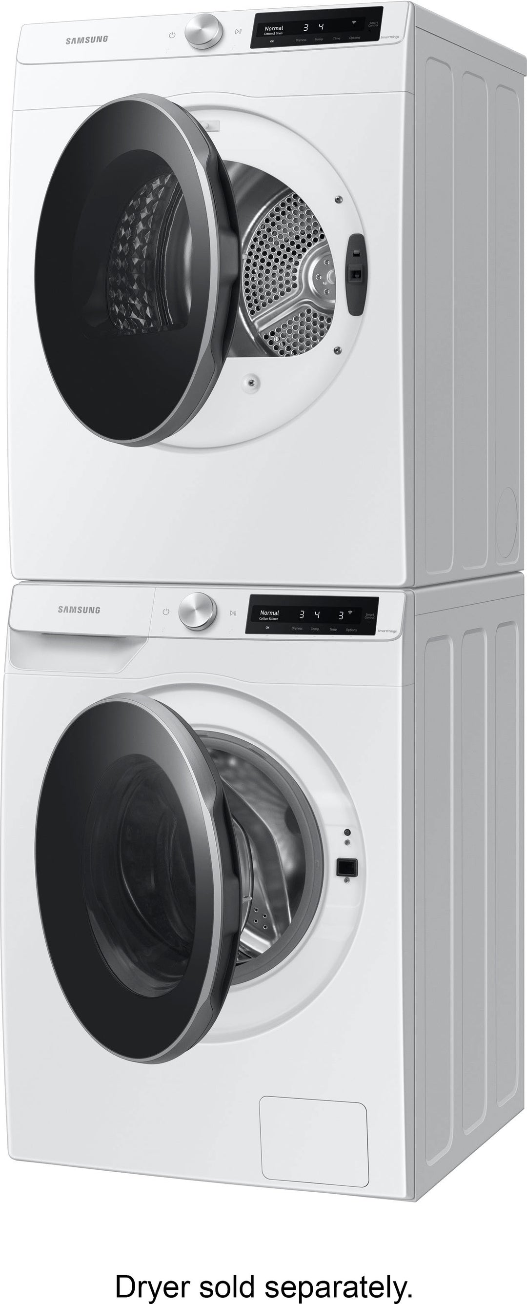 Samsung - 2.5 cu. ft. Compact Front Load Washer with AI Smart Dial and Super Speed Wash - White_4