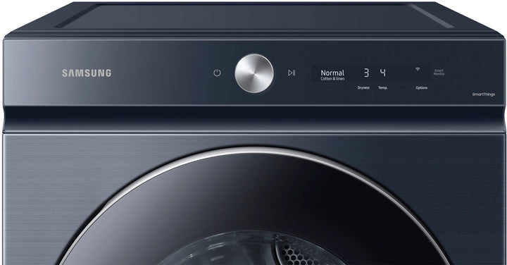 Samsung - Bespoke 7.6 cu. ft. Ultra Capacity Gas Dryer with AI Optimal Dry and Super Speed Dry - Brushed navy_3