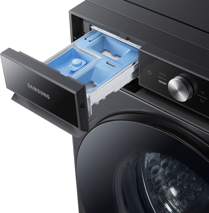 Samsung - Bespoke 5.3 cu. ft. Ultra Capacity Front Load Washer with Super Speed Wash and AI Smart Dial - Brushed black_6