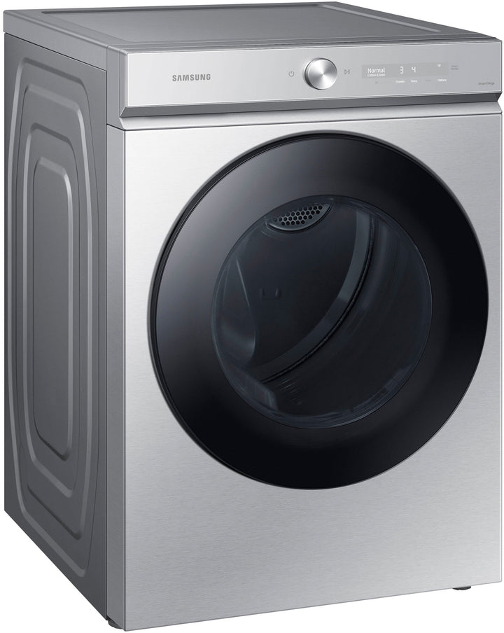 Samsung - Bespoke 7.6 cu. ft. Ultra Capacity Gas Dryer with Super Speed Dry and AI Smart Dial - Silver steel_3