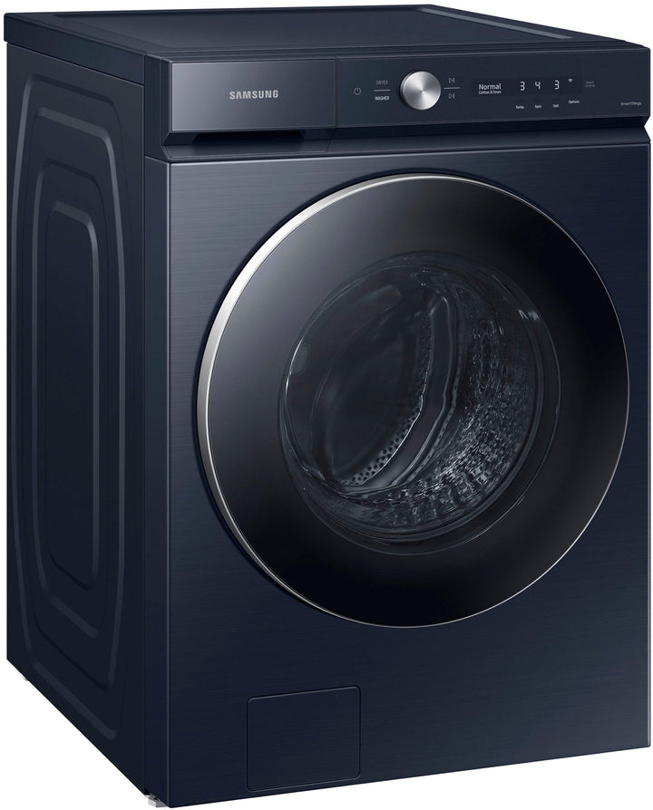 Samsung - Bespoke 5.3 cu. ft. Ultra Capacity Front Load Washer with AI OptiWash and Auto Dispense - Brushed navy_4