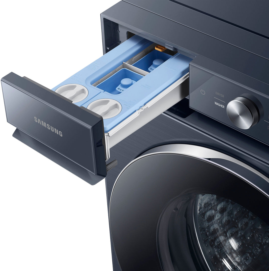 Samsung - Bespoke 5.3 cu. ft. Ultra Capacity Front Load Washer with AI OptiWash and Auto Dispense - Brushed navy_5
