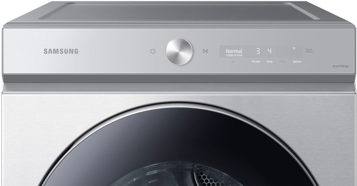 Samsung - Bespoke 7.6 cu. ft. Ultra Capacity Gas Dryer with AI Optimal Dry and Super Speed Dry - Silver steel_4