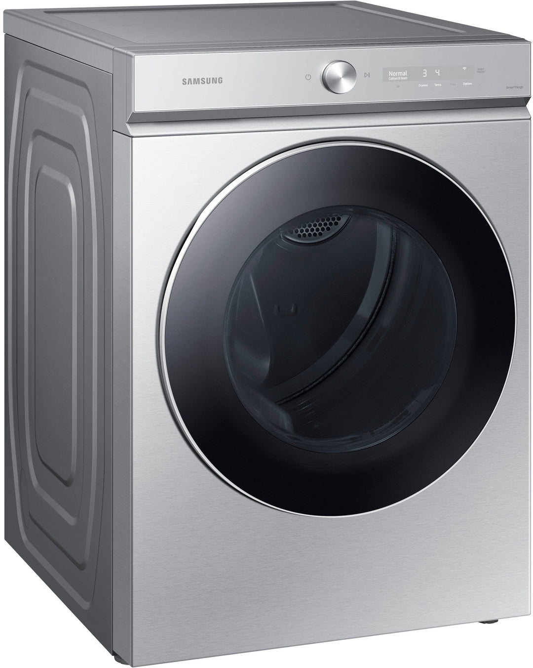 Samsung - Bespoke 7.6 cu. ft. Ultra Capacity Gas Dryer with AI Optimal Dry and Super Speed Dry - Silver steel_3