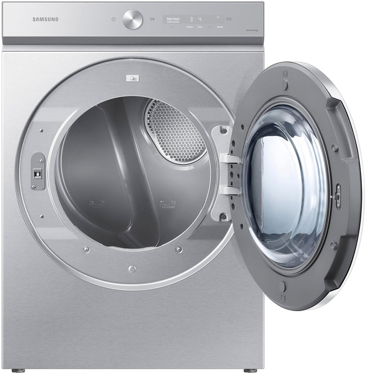 Samsung - Bespoke 7.6 cu. ft. Ultra Capacity Gas Dryer with AI Optimal Dry and Super Speed Dry - Silver steel_12