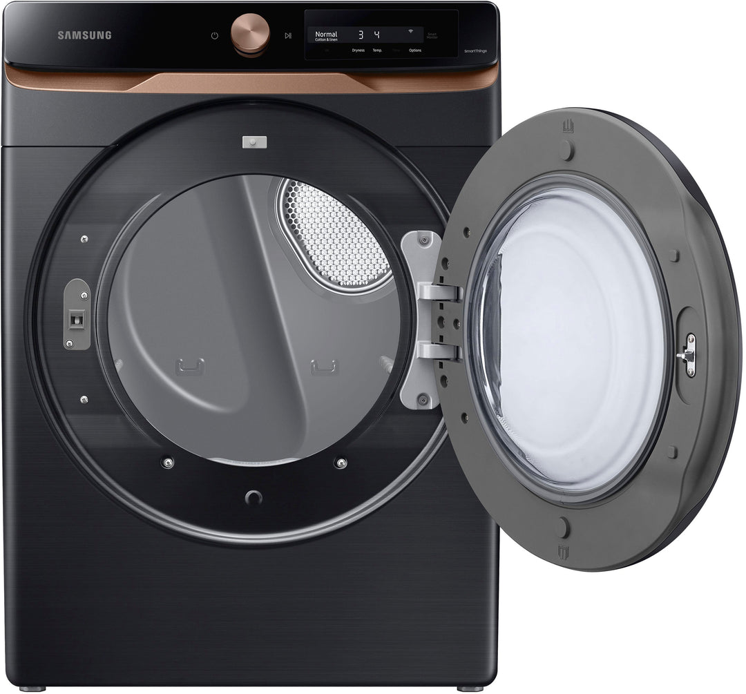 Samsung - 7.5 cu. ft. AI Smart Dial Gas Dryer with Super Speed Dry and MultiControl™ - Brushed black_10