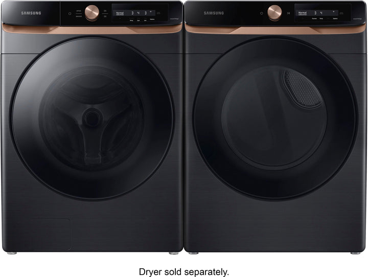 Samsung - 7.5 cu. ft. AI Smart Dial Gas Dryer with Super Speed Dry and MultiControl™ - Brushed black_8