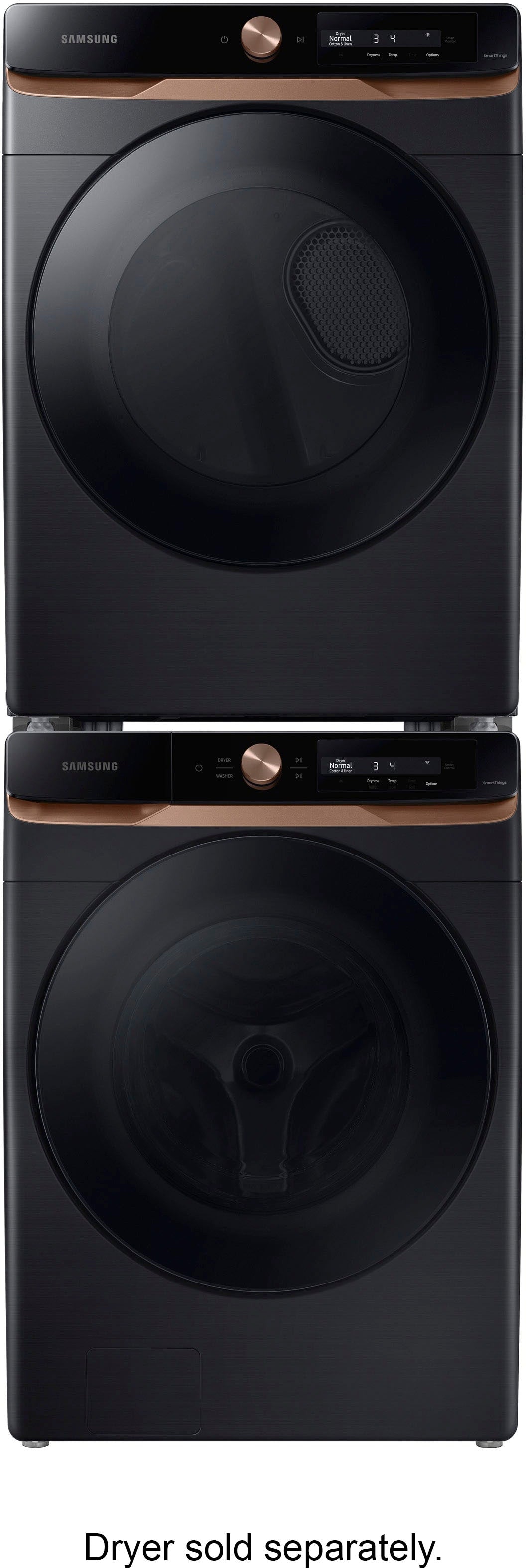 Samsung - 7.5 cu. ft. AI Smart Dial Gas Dryer with Super Speed Dry and MultiControl™ - Brushed black_7