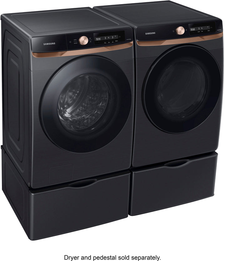 Samsung - 7.5 cu. ft. AI Smart Dial Gas Dryer with Super Speed Dry and MultiControl™ - Brushed black_5