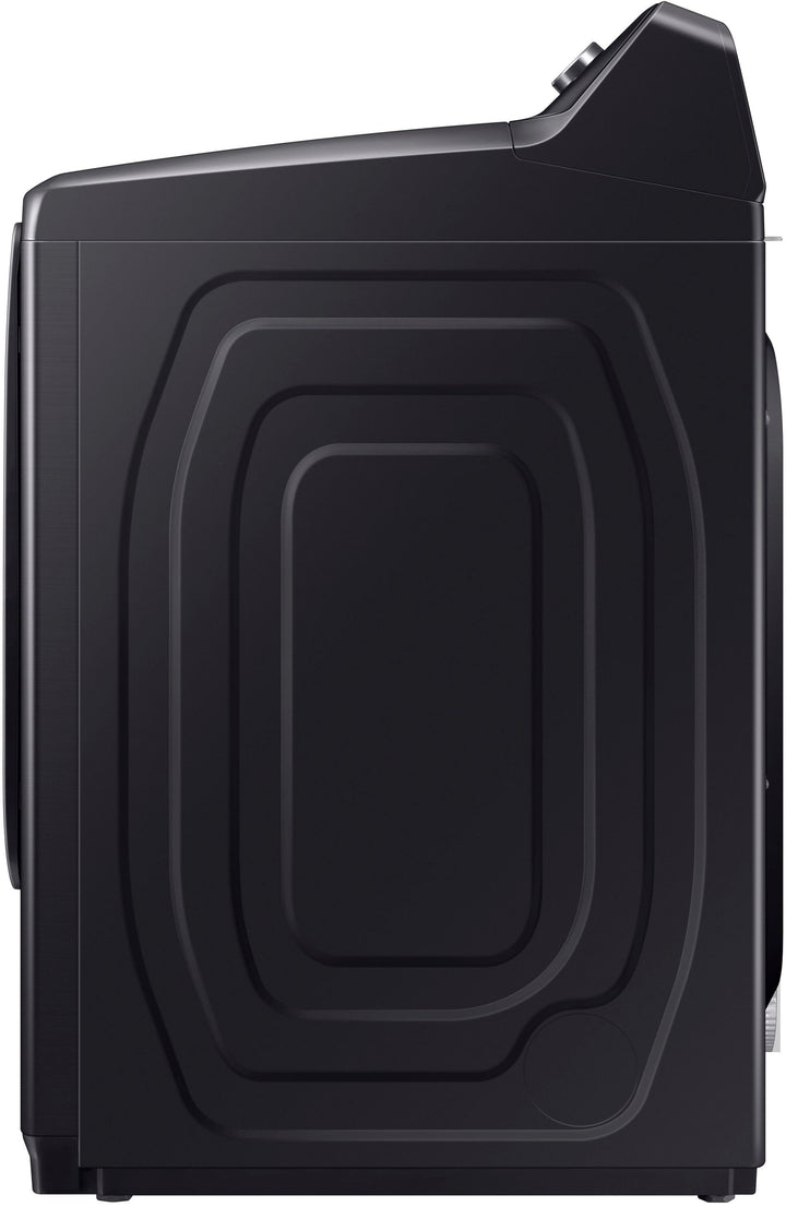 Samsung - 7.4 cu. ft. Electric Dryer with Sensor Dry - Brushed black_5