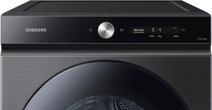 Samsung - Bespoke 7.6 cu. ft. Ultra Capacity Gas Dryer with Super Speed Dry and AI Smart Dial - Brushed black_3