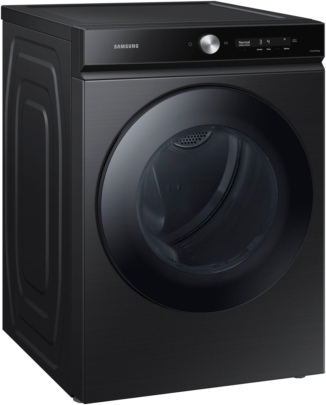 Samsung - Bespoke 7.6 cu. ft. Ultra Capacity Gas Dryer with Super Speed Dry and AI Smart Dial - Brushed black_4