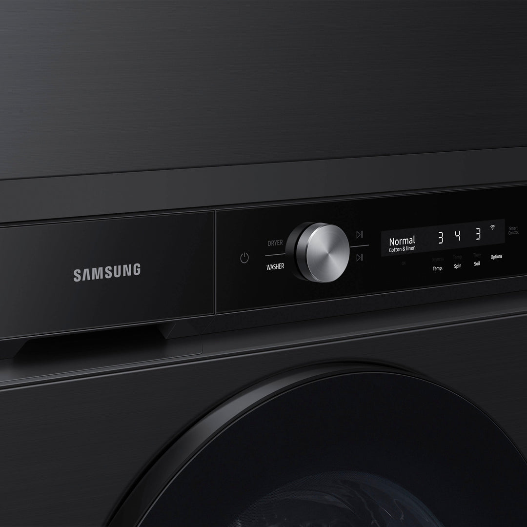 Samsung - Bespoke 7.6 cu. ft. Ultra Capacity Gas Dryer with Super Speed Dry and AI Smart Dial - Brushed black_9