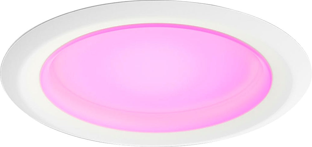 Philips - Hue White and Color Ambiance 5/6" High Lumen Recessed Downlight - White_1