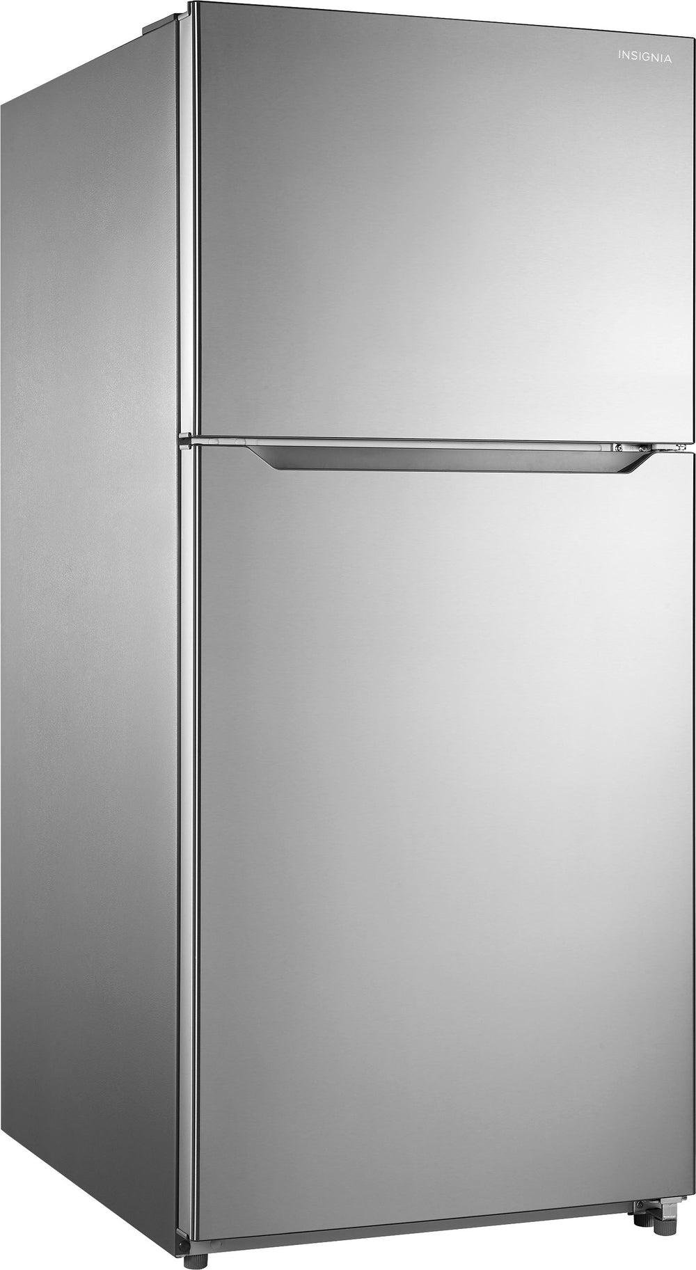 Insignia™ - 20.5 Cu. Ft. Top-Freezer Refrigerator - Stainless steel_1