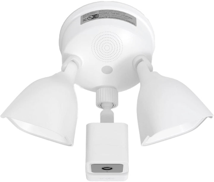 Wyze - Wired Outdoor Wi-Fi Floodlight Home Security Camera - White_2