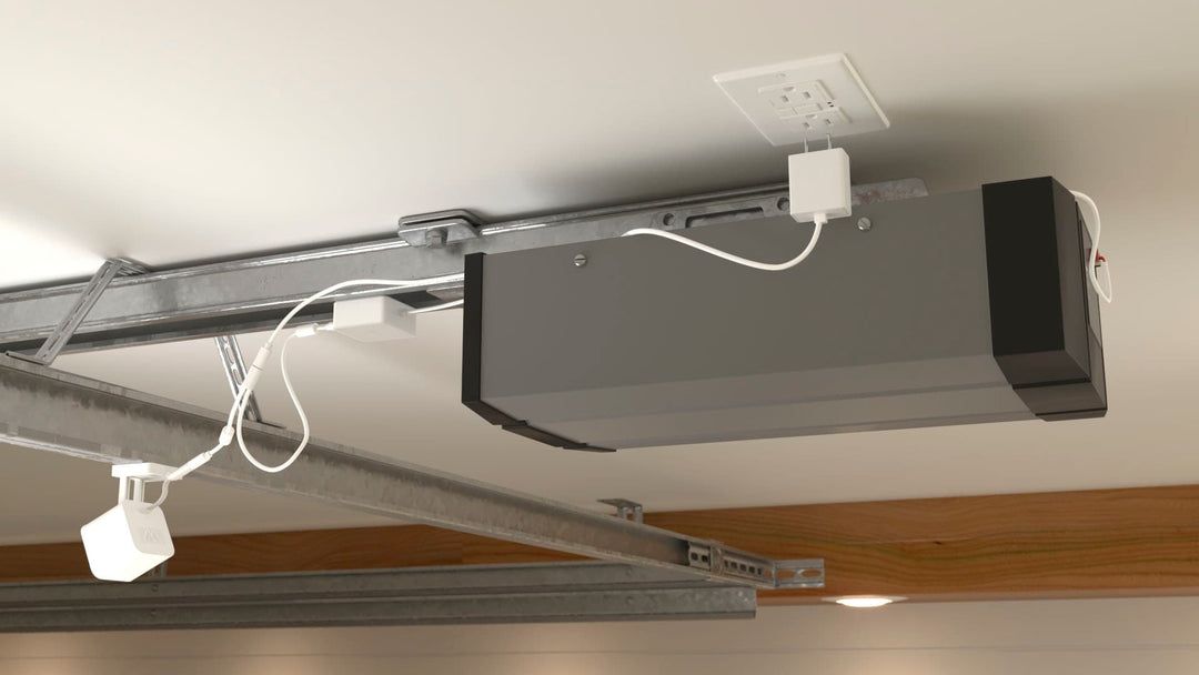 Wyze - Indoor/Outdoor Wireless 1080p HD Smart Garage Door Opener and Security Camera - White_2