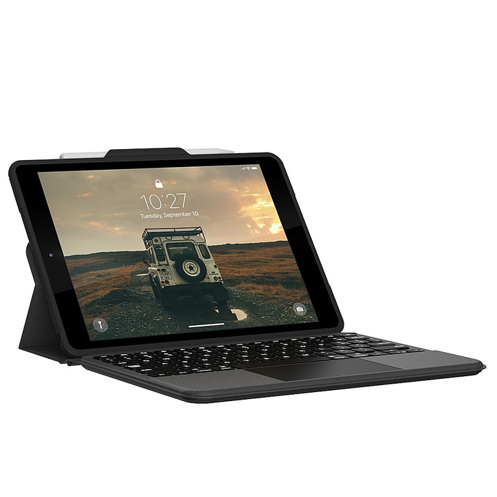 UAG - Rugged Apple iPad Tablet Keyboard Folio for iPad 10.2" 8th and 9th Gen. with Trackpad and Bumper Case - Black_5