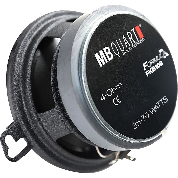MB Quart - Formula Series 3.5" 2-Way Car Speakers with Polypropylene Cones (Pair) - Black_1