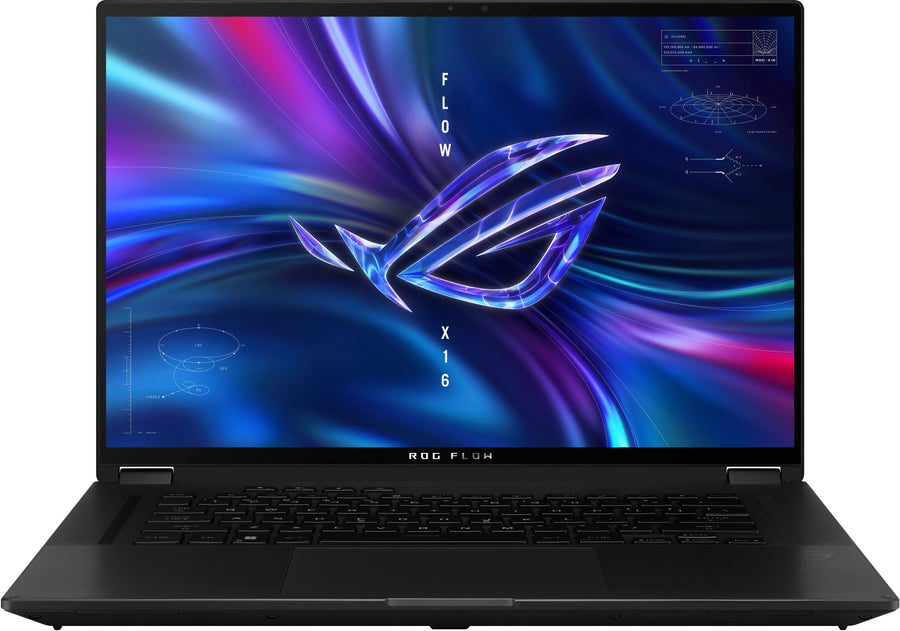 ASUS - ROG 16" Touchscreen Gaming Laptop - AMD Ryzen 9 - 16GB DDR5 Memory - NVIDIA GeForce RTX 3060 V6G Graphics - 1TB SSD - Off black_0