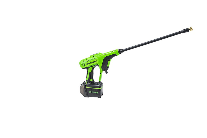Greenworks - 24-Volt (600 PSI) Portable Power Cleaner (2 x 2.0Ah USB Batteries and Charger Included) - Green_2
